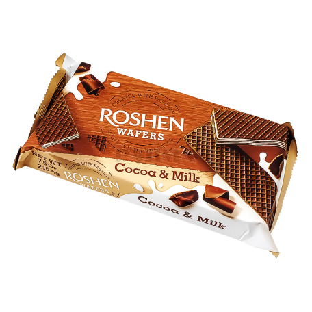 Waffle "Roshen" milk, cocoa 216g