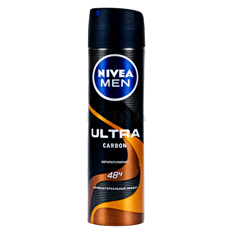 Հակաքրտինքային միջոց «Nivea Men Ultra Carbon» 150մլ