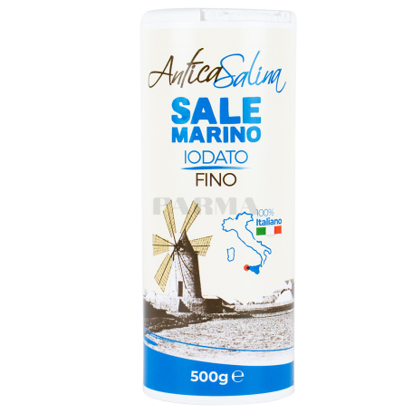 Соль морская `Antica Salina` мелкая 500г