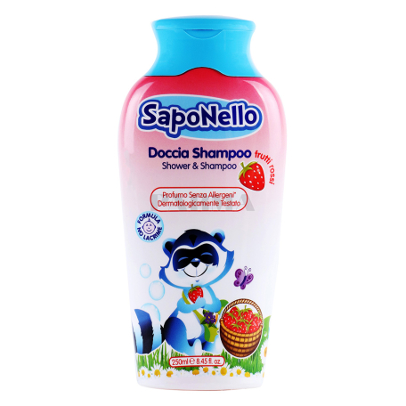 Շամպուն-գել «SapoNello Frutti Rossi» մանկական 250մլ