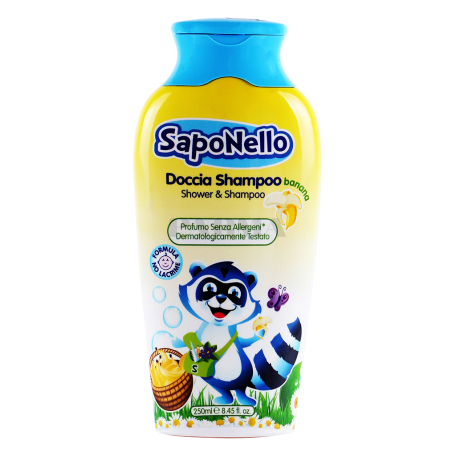 Շամպուն-գել «SapoNello Banana» մանկական 250մլ