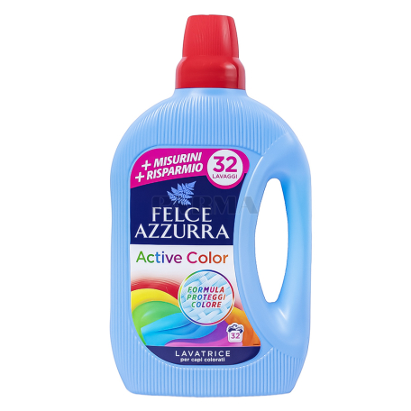 Հեղուկ լվացքի «Felce Azzurra Active Color» 1595մլ