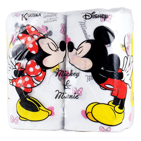 Թղթե սրբիչ «Kartika Mickey & Minnie» 2 հատ