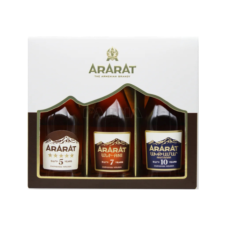 Cognac "Ararat" 3pcs 50ml