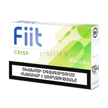 Տաքացվող ծխախոտի գլանակներ «Fiit Crisp»