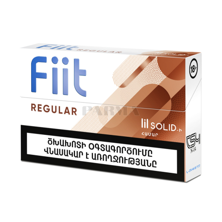 Տաքացվող ծխախոտի գլանակներ «Fiit Regular»