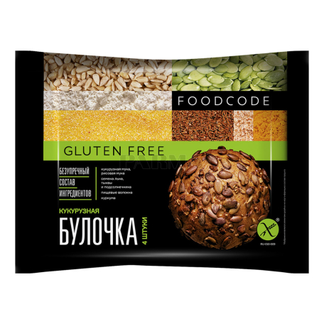 Хлеб `Foodcode` кукурузный 240г