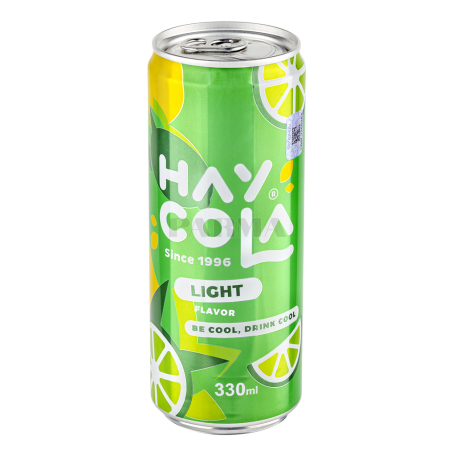 Освежаюший напиток `Ай Кола Light` лимон 330мл