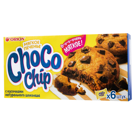 Печенье `Choco Chip` шоколад 120г