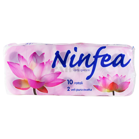 Туалетная бумага `Ninfea` 10 штук