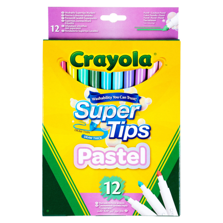Фломастеры `Crayola` 12 цветов