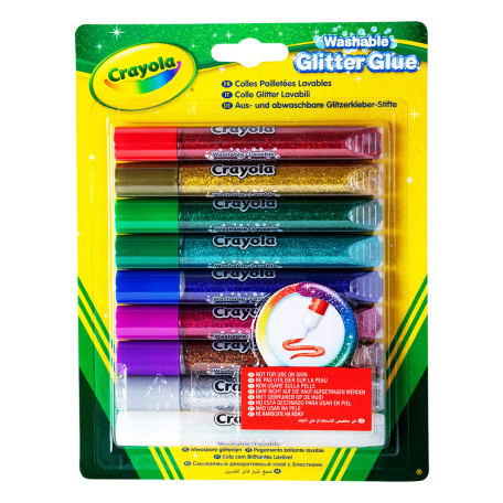 Սոսինձ «Crayola» 9 գույն