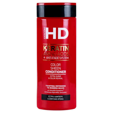 Кондиционер для волос `HD Keratin Color Sheen` 330мл