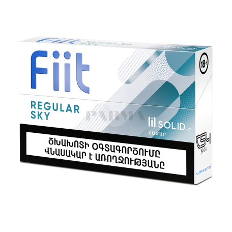 Տաքացվող ծխախոտի գլանակներ «Fiit Regular Sky»