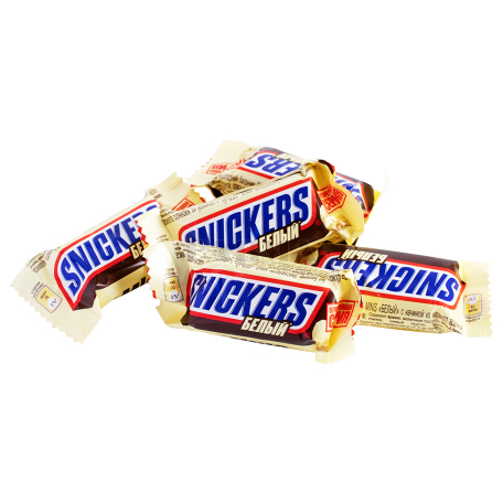 Շոկոլադե կոնֆետներ «Snickers» սպիտակ կգ