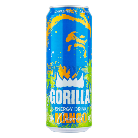 Էներգետիկ ըմպելիք «Gorilla» մանգո 450մլ