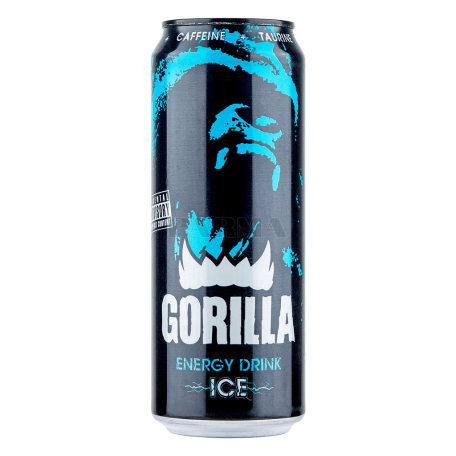 Էներգետիկ ըմպելիք «Gorilla» անանուխ 450մլ
