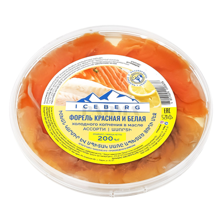 Форель кусочки