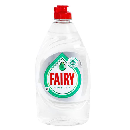 Սպասք լվանալու հեղուկ «Fairy Pure&Clean» 450մլ
