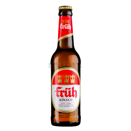 Пиво `Früh Kölsch` светлое 330мл