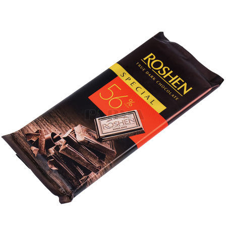 Շոկոլադե սալիկ «Roshen Dark Special 56%» 85գ