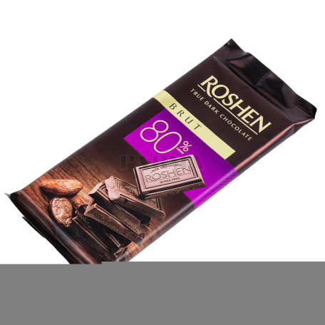 Շոկոլադե սալիկ «Roshen Dark Brut 80%» 85գ