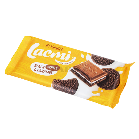 Շոկոլադե սալիկ «Roshen Lacmi» կարամել 100գ