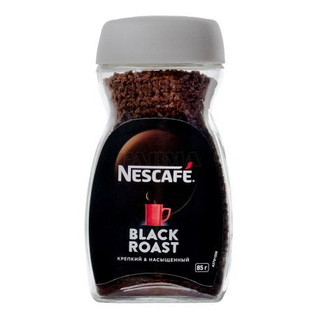 Кофе растворимый `Nescafe Black Roast` 85г