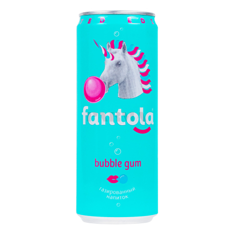 Զովացուցիչ ըմպելիք «Fantola Bubble Gum» 330մլ