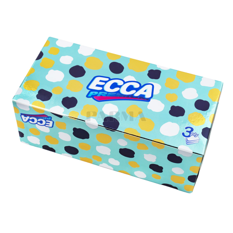 Անձեռոցիկ «Ecca Premium» եռաշերտ 120հատ