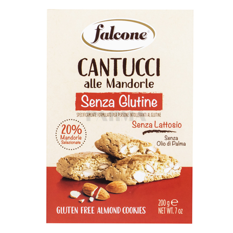 Печенье `Falcone Cantucci Almond` без глютена 200г