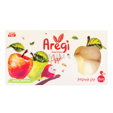 Сушеное яблоко `Ареги` 150г