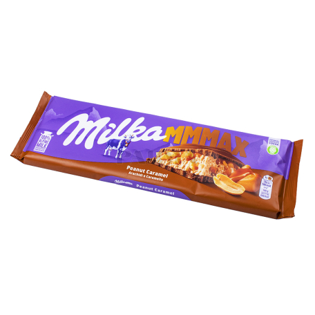 Շոկոլադե սալիկ «Milka Max» կարամել,գետնանուշ 276գ