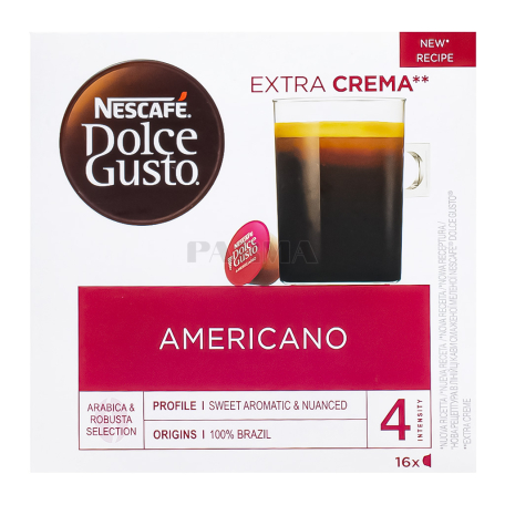 Кофе-капсулы «Nescafe Dolce Gusto Americano» 136г