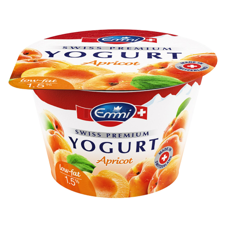 Յոգուրտ «Emmi Apricot» 1.5% 100գ