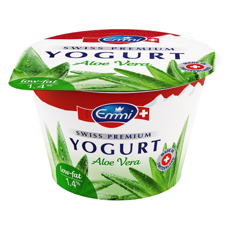 Йогурт `Emmi Aloe Vera` 1.4% 100г
