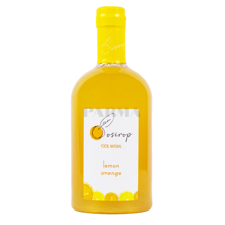 Lemon, orange syrup 