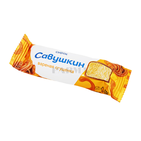 Պանրիկ «Савушкин Сгущенка» ջնարակապատ 40գ