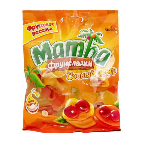 Դոնդողանման կոնֆետներ «Mamba Сочный Центр» 140գ