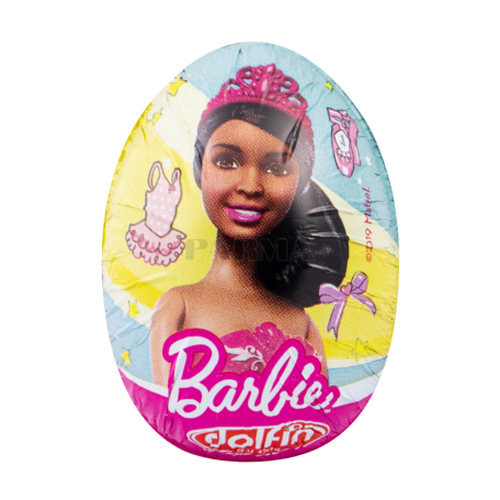 Շոկոլադե կոնֆետ «Dolfin Barbie» ձվիկ 20գ