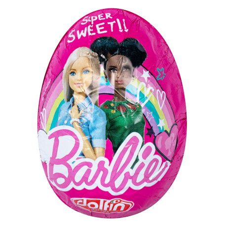 Շոկոլադե կոնֆետ «Dolfin Barbie» ձվիկ 110գ