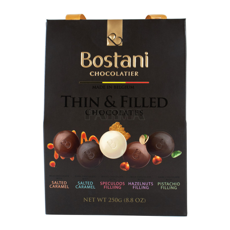 Շոկոլադե կոնֆետներ «Bostani Thin & Filled» հավաքածու 250գ