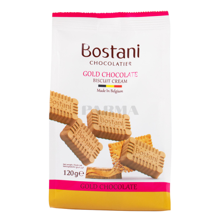 Շոկոլադե կոնֆետներ «Bostani Gold» սպիտակ, թխվածքաբլիթի կրեմ 120գ