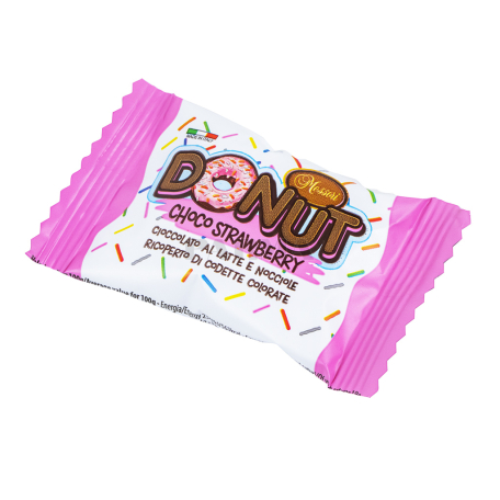 Շոկոլադե կոնֆետ «Messori Donut Choco Strawberry» 15գ