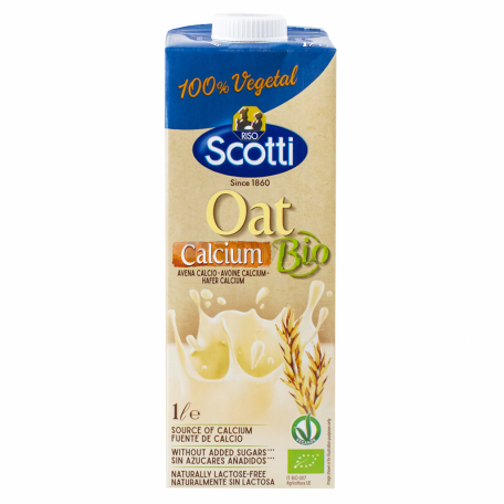 Напиток `Riso Scotti Calcium Bio` овес 1л