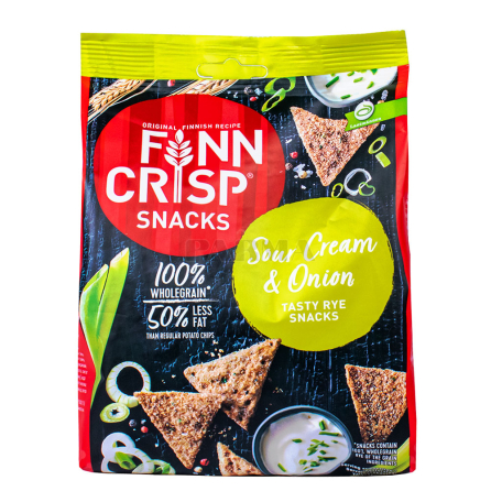 Չորահաց «Finn Crisp» սոխ, թթվասեր 150գ
