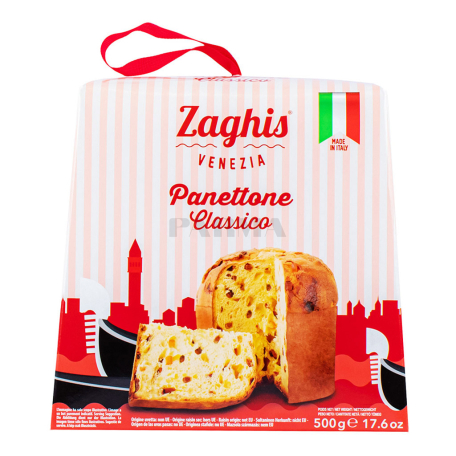 Պանետտոնե «Zaghis Panettone Venezia» 500գ