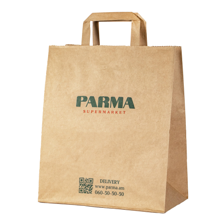 Бумажный пакет `Парма` средний