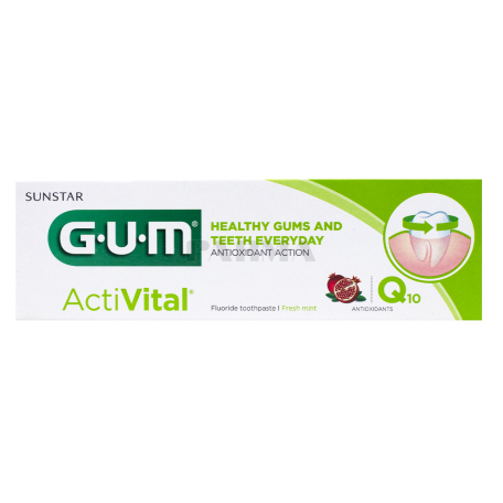 Toothpaste «G.U.M Activital» pomegranate, ginger 75ml