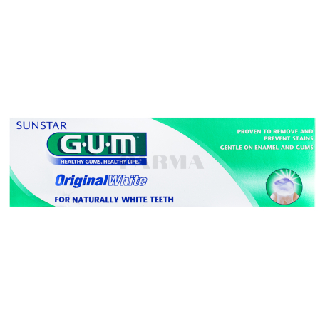 Зубная паста «G.U.M Original White» отбеливающая 75мл